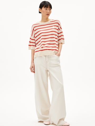 ARMEDANGELS Sweater 'LIZAA' in White: front