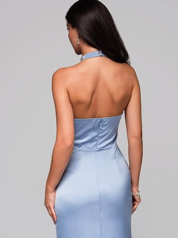 Ombre Abendkleid in Blau