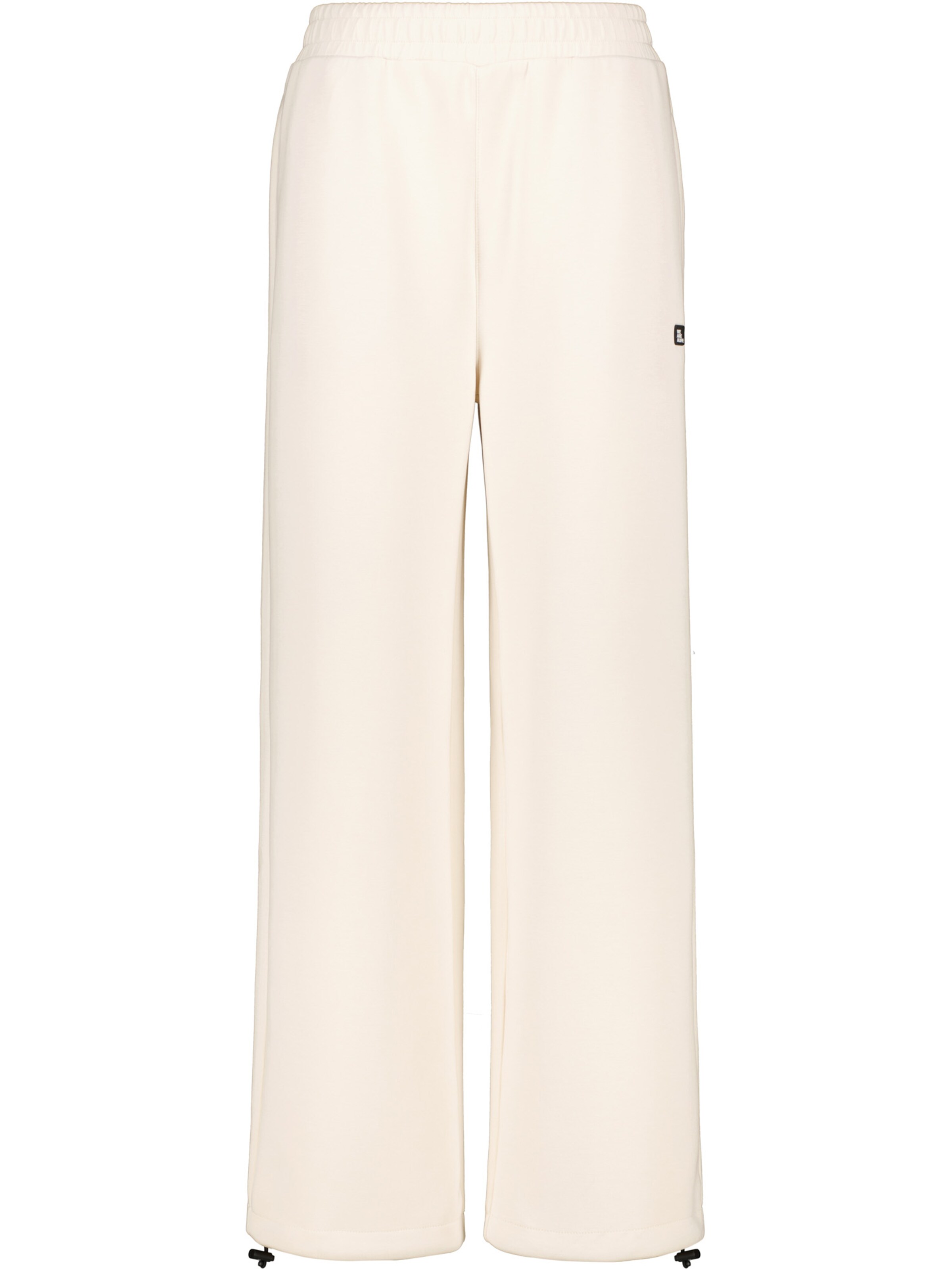 alife & kickin Wide leg Παντελόνι 'FrenjaAK N' σε μπεζ: μπροστά