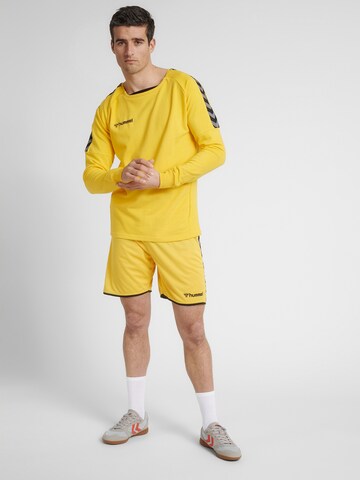 Hummel Sports sweatshirt in Yellow