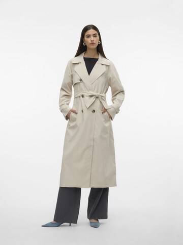 VERO MODA Tussenmantel 'TESSAGOLD' in Grijs