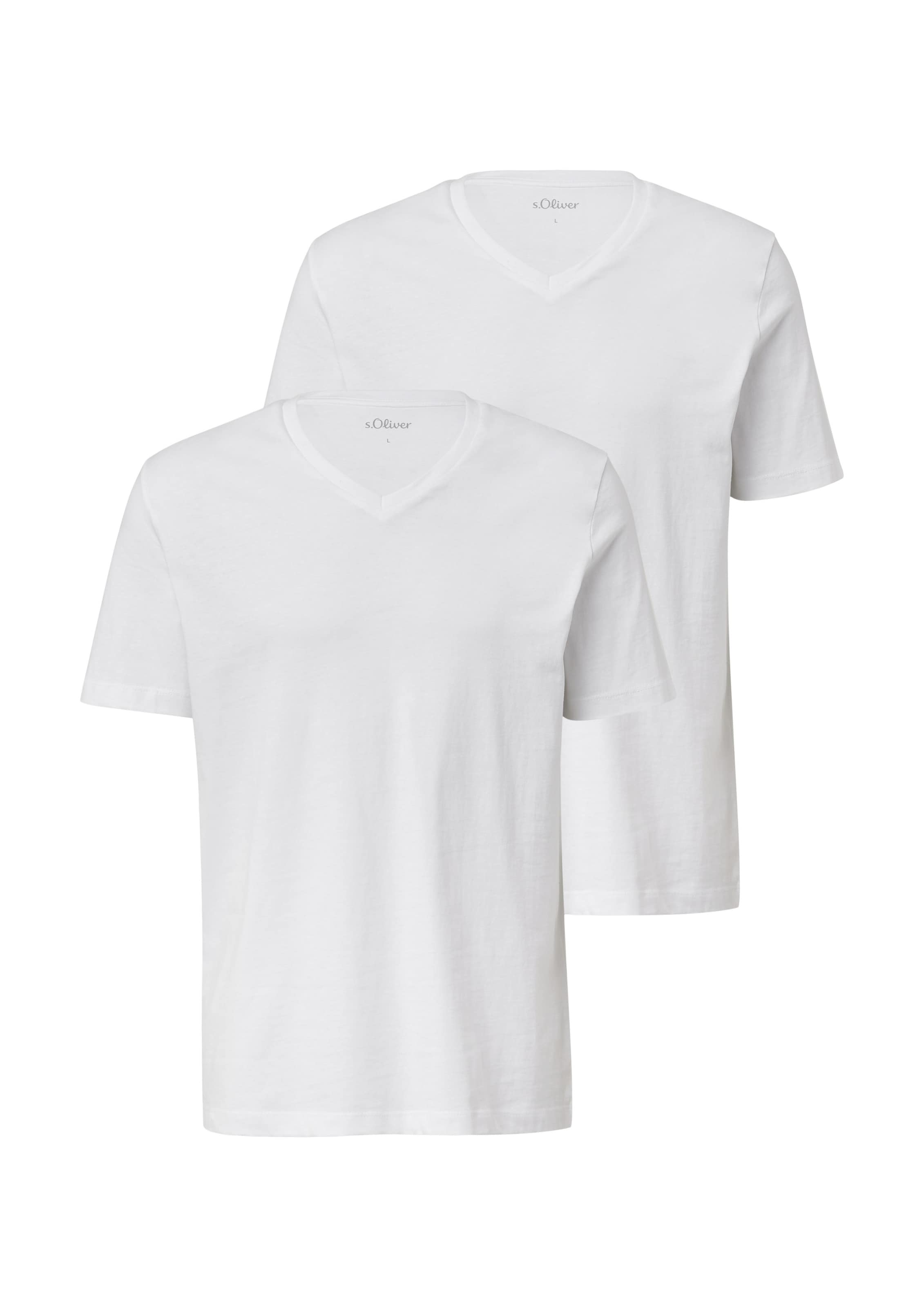 s.Oliver Shirt in White: front