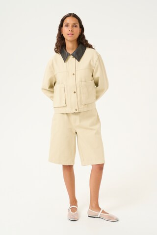 KAREN BY SIMONSEN Between-season jacket 'Tatiana' in Beige