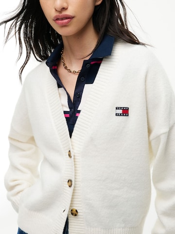 Tommy Jeans - Cárdigan en blanco