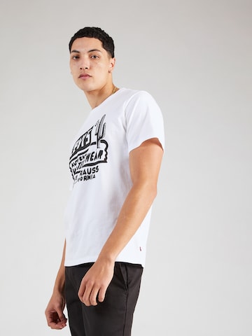 LEVI'S ® Regular Тениска в бяло: отпред