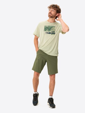 VAUDE Functioneel shirt 'Gleann' in Groen