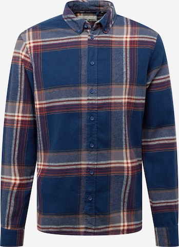 BLEND Regular fit Button Up Shirt in Blue: front