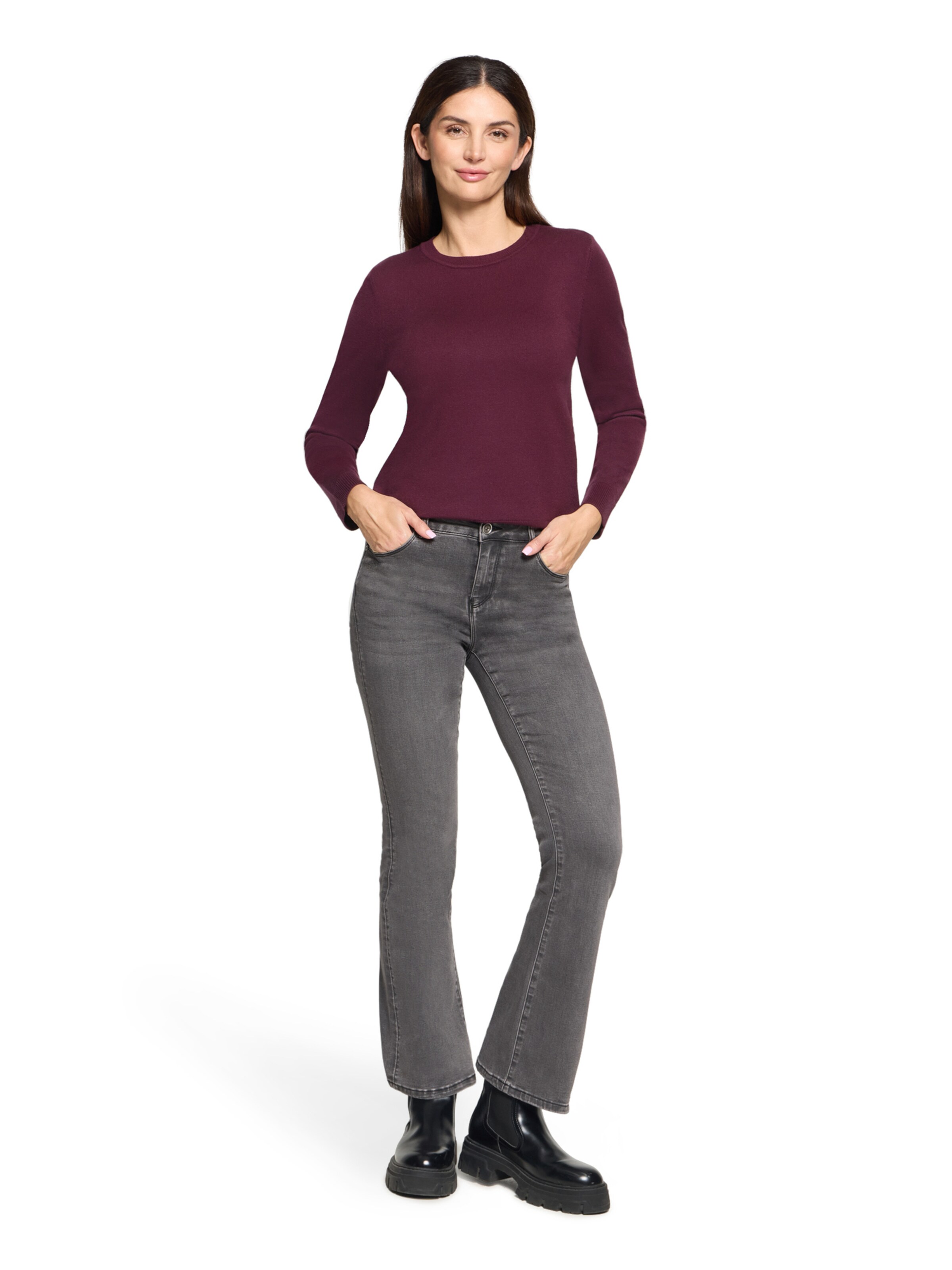 Betty Barclay Sweater in Purple