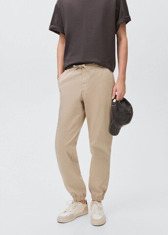 MANGO MAN Regular Hose in Beige: Vorderseite