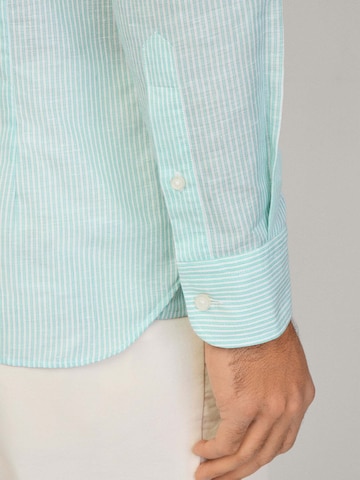 Hackett London Regular Fit Hemd in Grün
