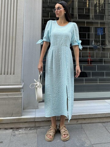 For You Moda Jurk in Blauw