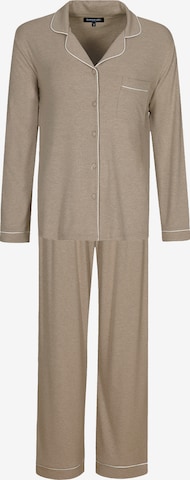 Loungeable Pajama in Beige: front