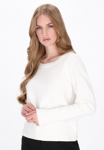 Cardigan DreiMaster Klassik en blanc