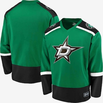 Fanatics - Sweatshirt 'Camiseta fanatics verde ducks nhl value home shirt' em verde: frente