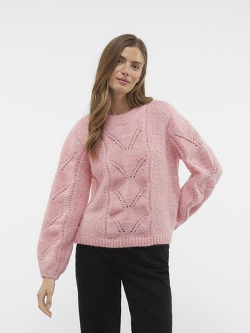 VERO MODA Trui in Roze: voorkant