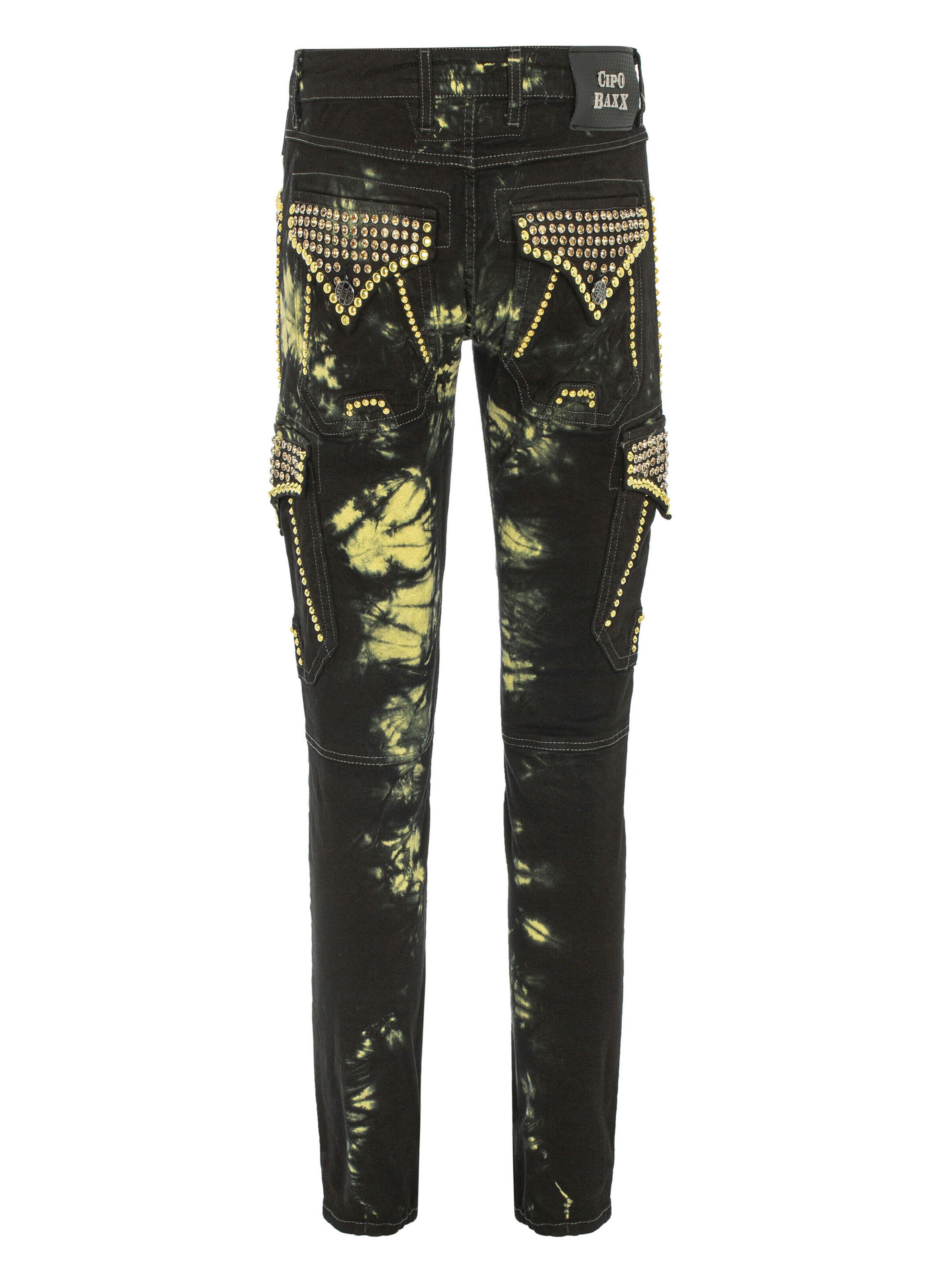 CIPO & BAXX Slimfit Jeans in Zwart