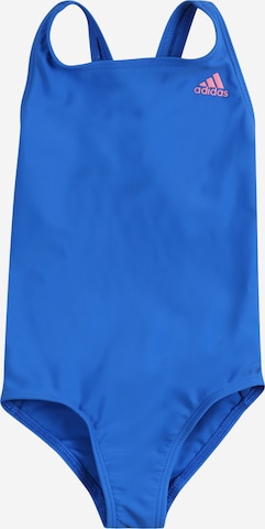 ADIDAS PERFORMANCE Athletic Swimwear in Blue: front