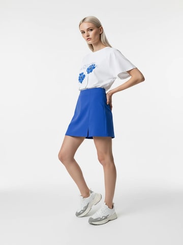 Alexa Dash Skirt in Blue