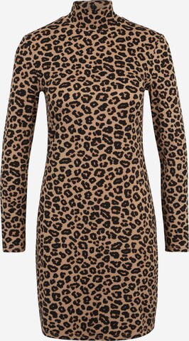 Pieces Petite Kleid 'NALA' in Braun: predná strana