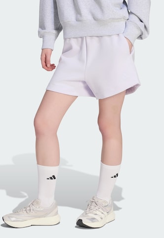 regular Pantaloni sportivi 'All Szn' di ADIDAS SPORTSWEAR in lilla: frontale