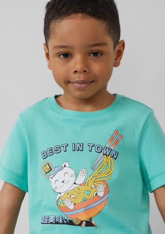 s.Oliver T-Shirt in Blau: Vorderseite