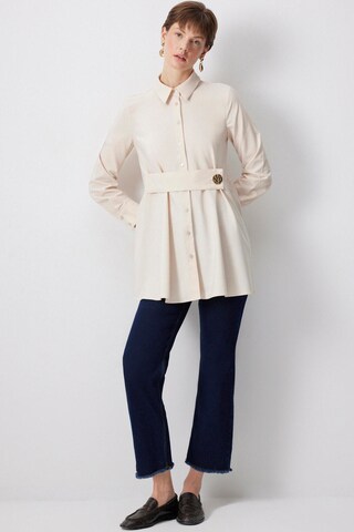 Touche Prive Blouse in Beige