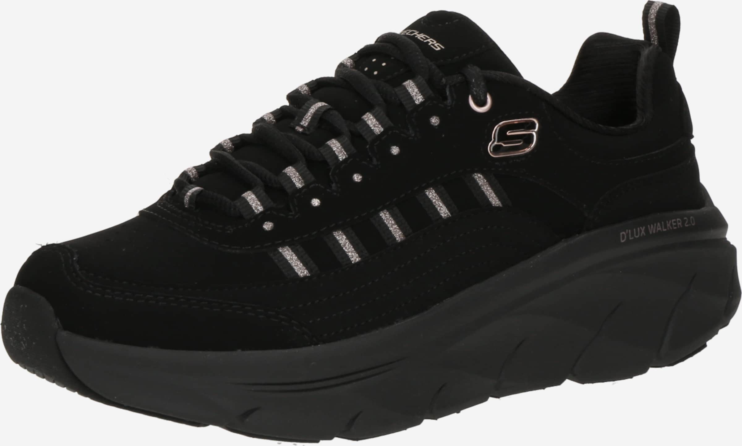 SKECHERS Sneaker low 'D'LUX WALKER 2.0' pe Negru | ABOUT YOU