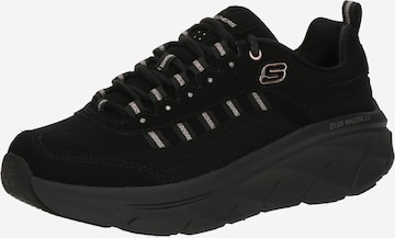 Sneaker bassa 'D'LUX WALKER 2.0' di SKECHERS in nero: frontale