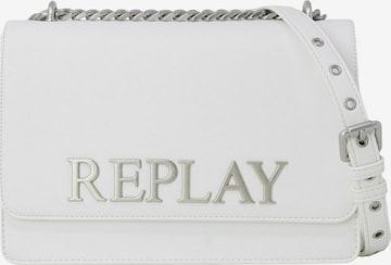 REPLAY - Bolso de hombro en blanco: frente