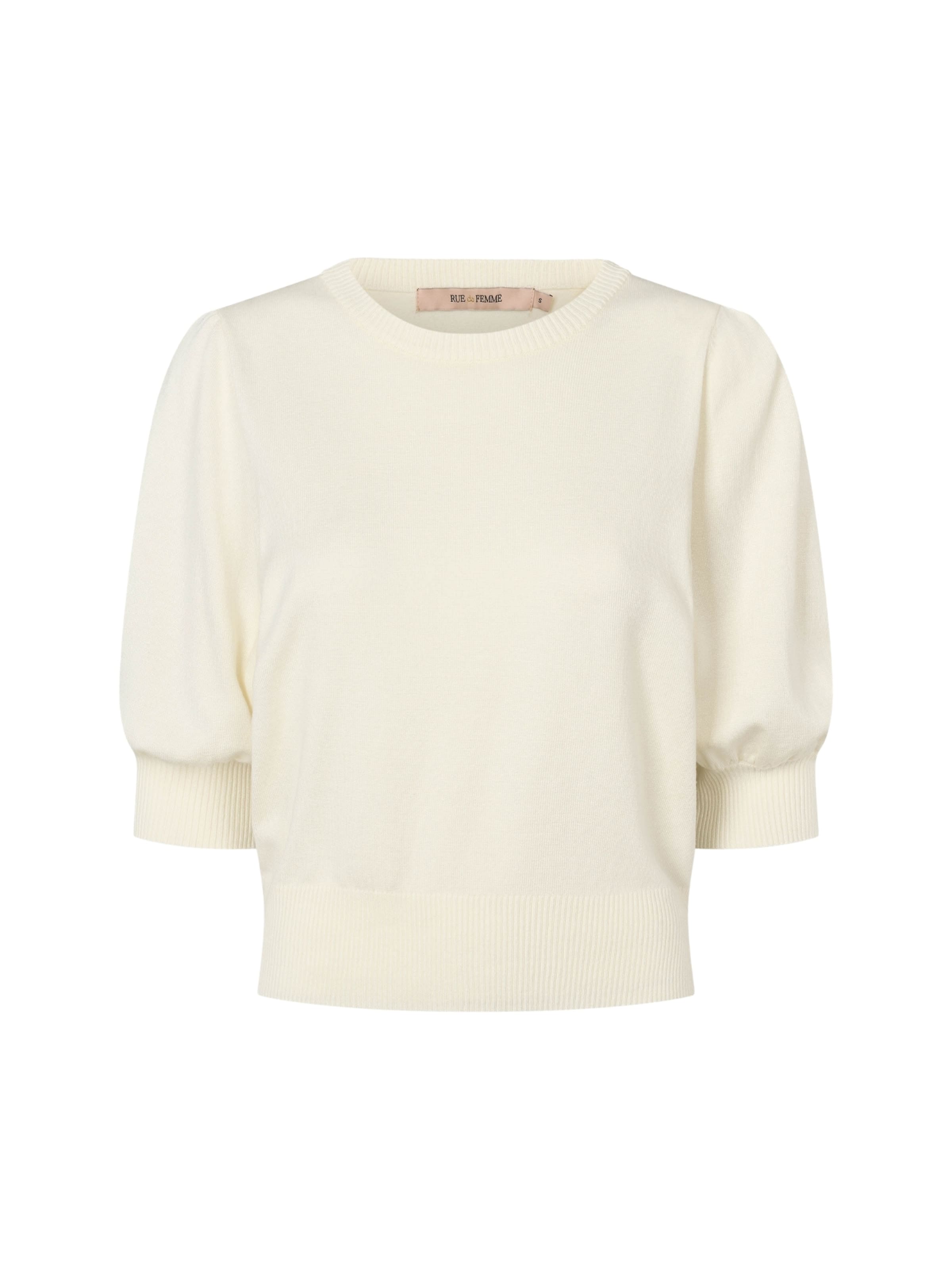 RUE de FEMME Trui ' 7493RDFSorrel ' in Wit: voorkant