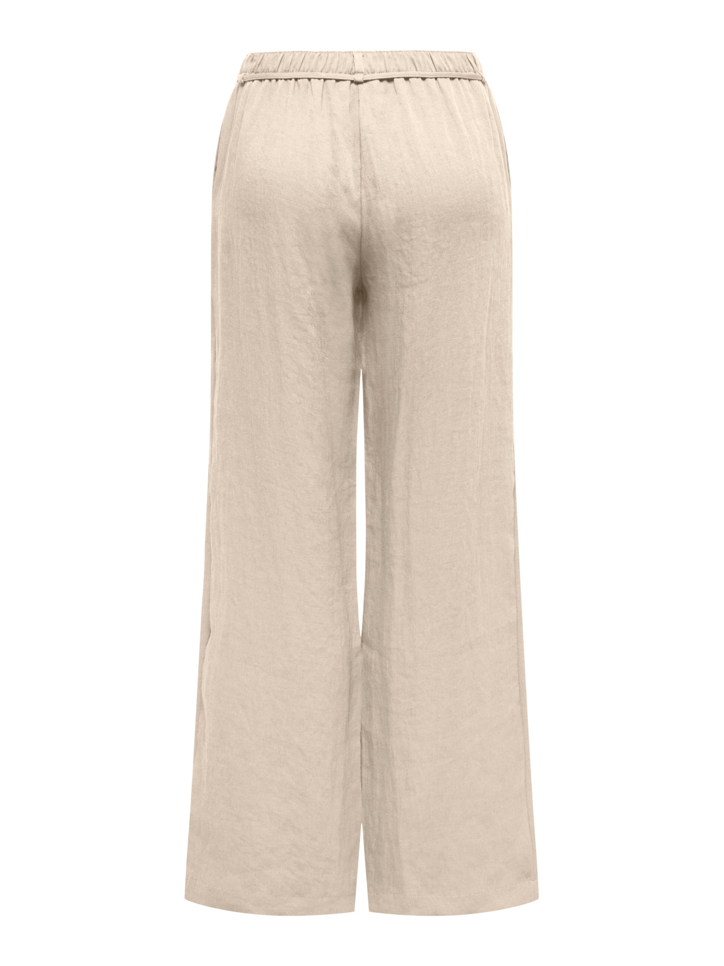 JDY Wide leg Broek 'JDYFINN' in Beige