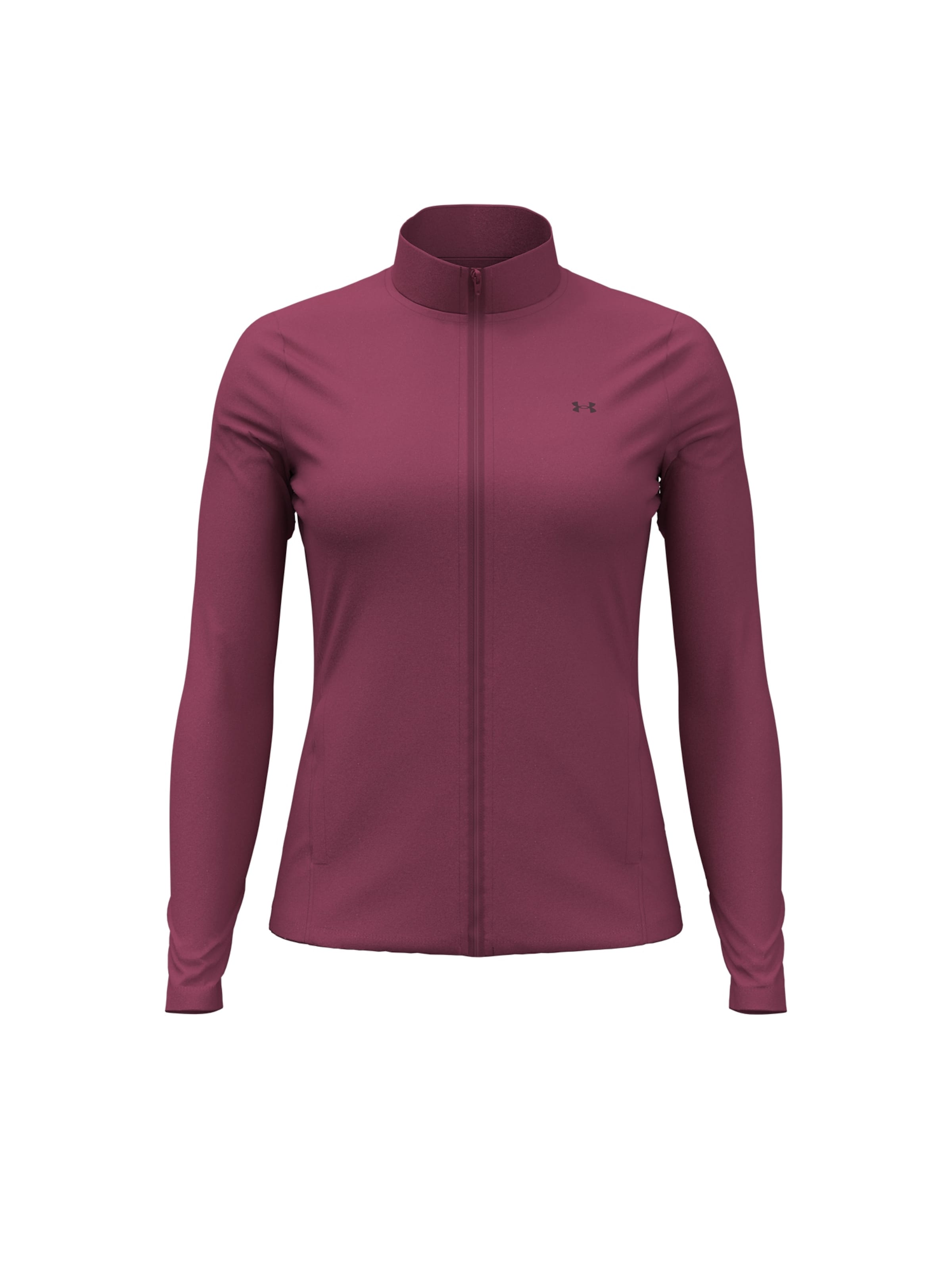 UNDER ARMOUR Trainingsjack 'Motion' in Rood: voorkant
