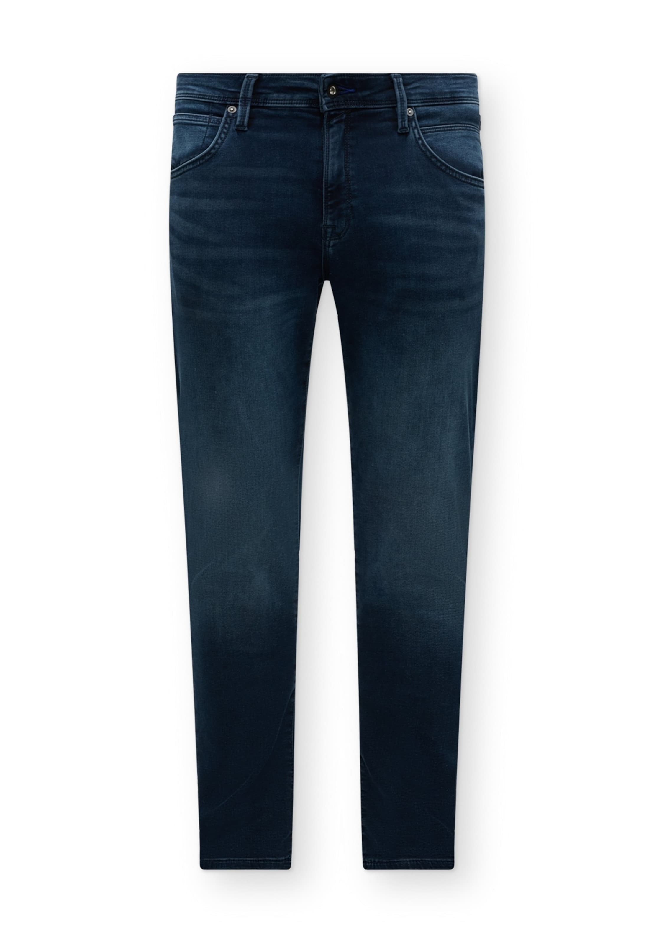 Slimfit Jeans 'JJIMIKE JJFOX' di JACK & JONES in blu: frontale
