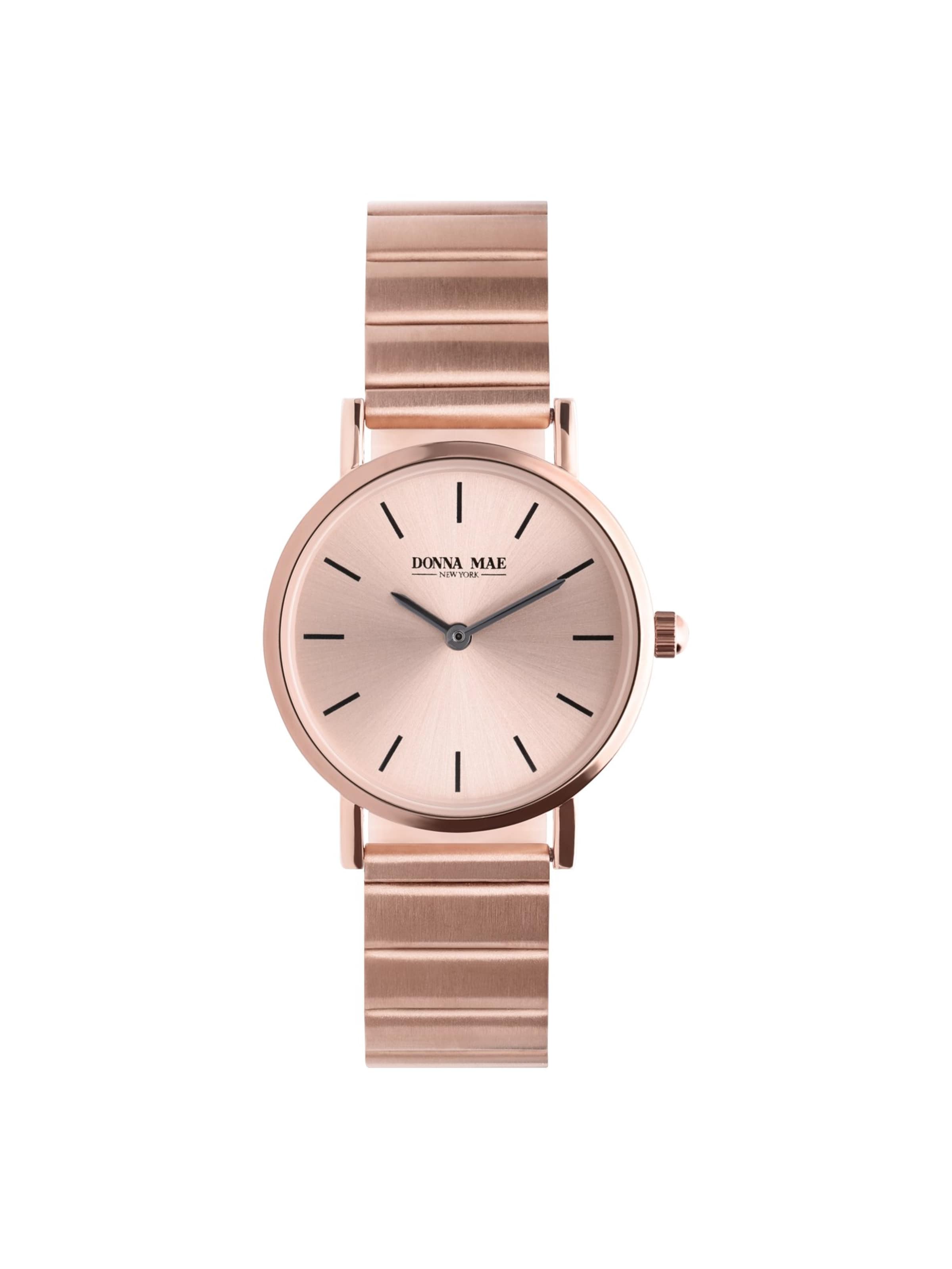 Lucardi Analog Watch 'Masche' in Gold: front