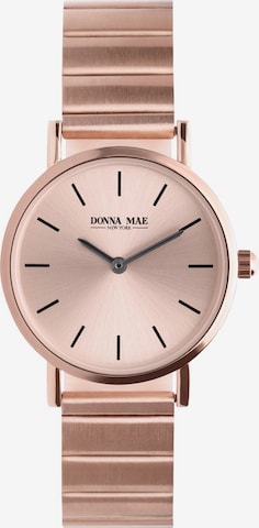 Lucardi Analoog horloge 'Masche' in Goud: voorkant