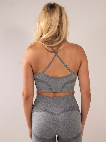 Divina Bustier Sport bh 'Four' in Grijs