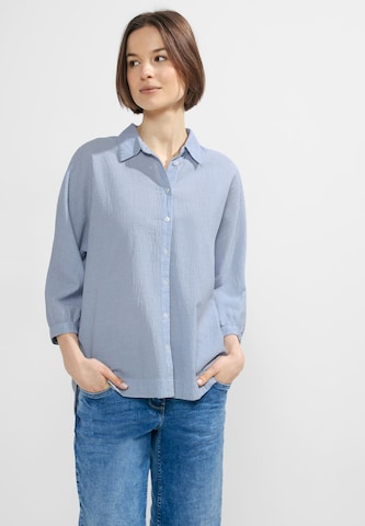 CECIL Blouse in Blue: front