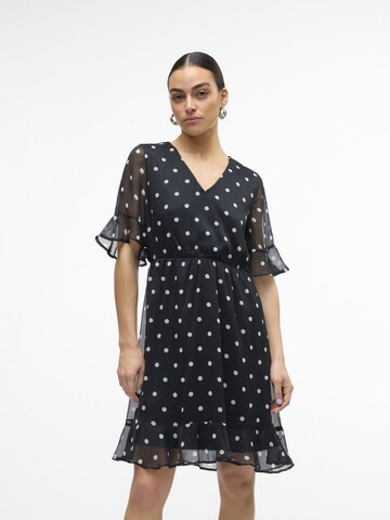 VERO MODA Zomerjurk 'SMILLA ' in Zwart: voorkant