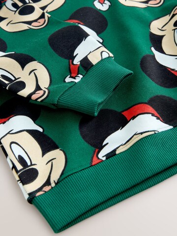 Next Μπλούζα φούτερ 'Mickey Mouse' σε πράσινο