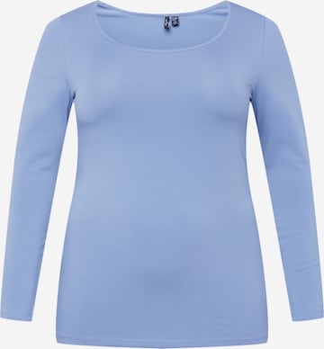 Vero Moda Curve Shirt 'PAXI' in Blau: predná strana