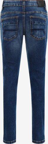 WE Fashion Slimfit Jeans in Blauw