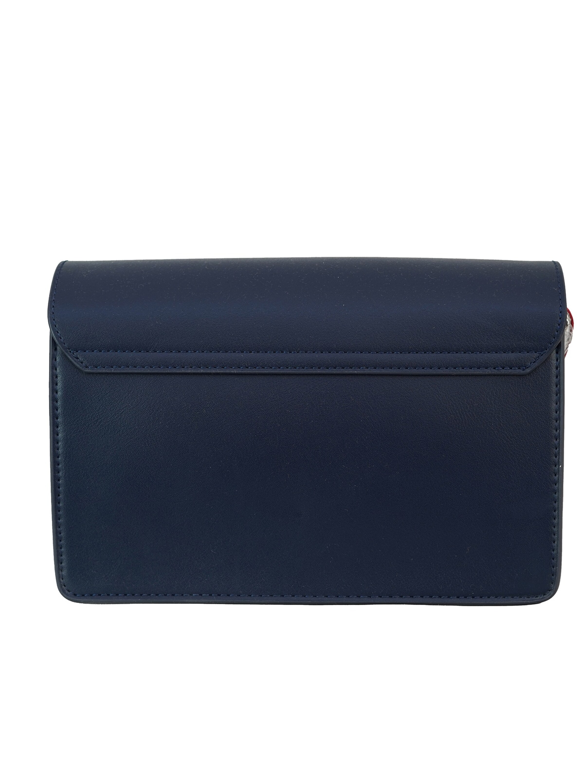 Borsa a spalla 'Borsa a Spalla Carol Miniflap Bruno Magli Eco-Pelle Twist Lock' di Bruno Magli in blu