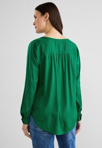 STREET ONE Bluse in Grün