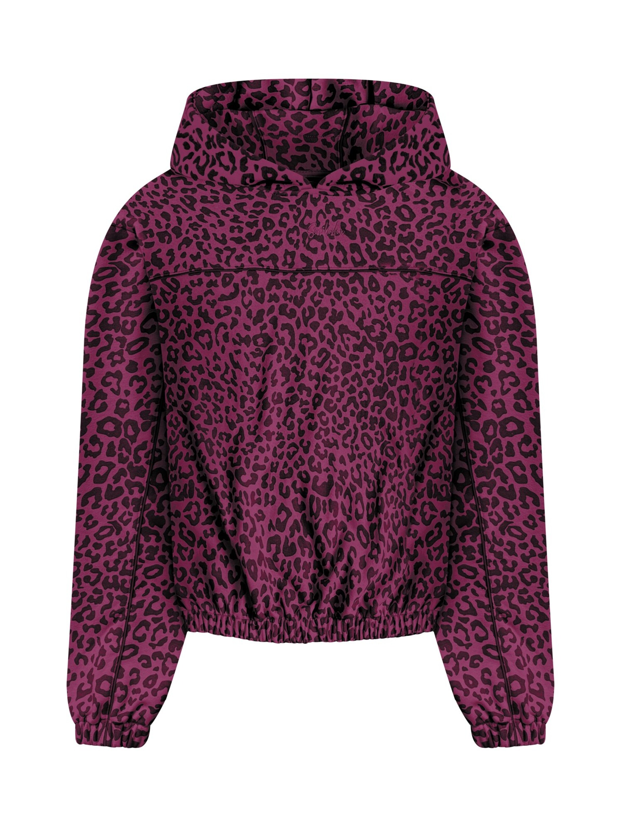 Smilodox Sweatvest in Lila: voorkant