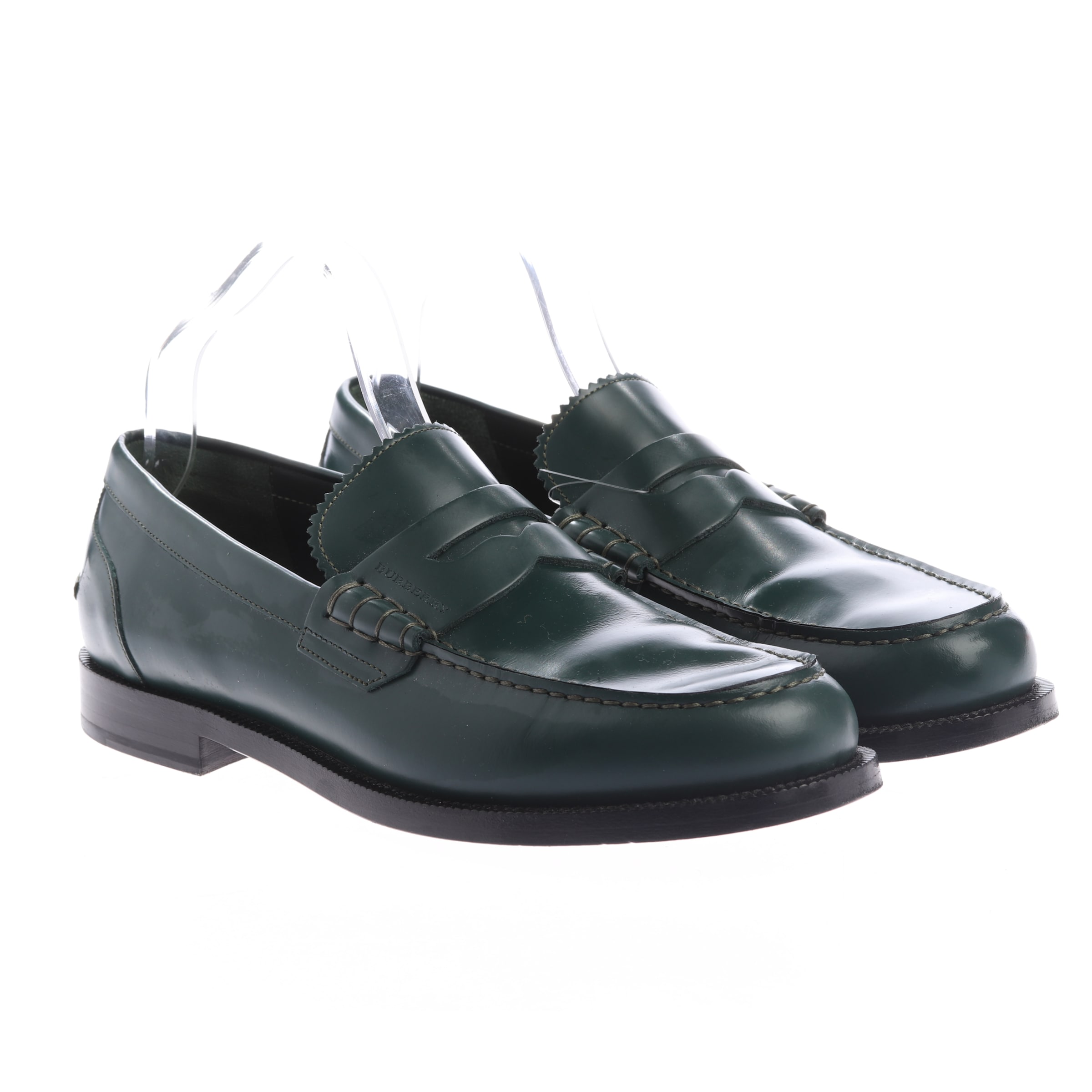 BURBERRY Flats & Loafers in 41,5 in Green: front