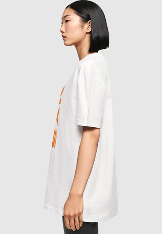 Merchcode Shirt 'INXS - Remix Art' in White