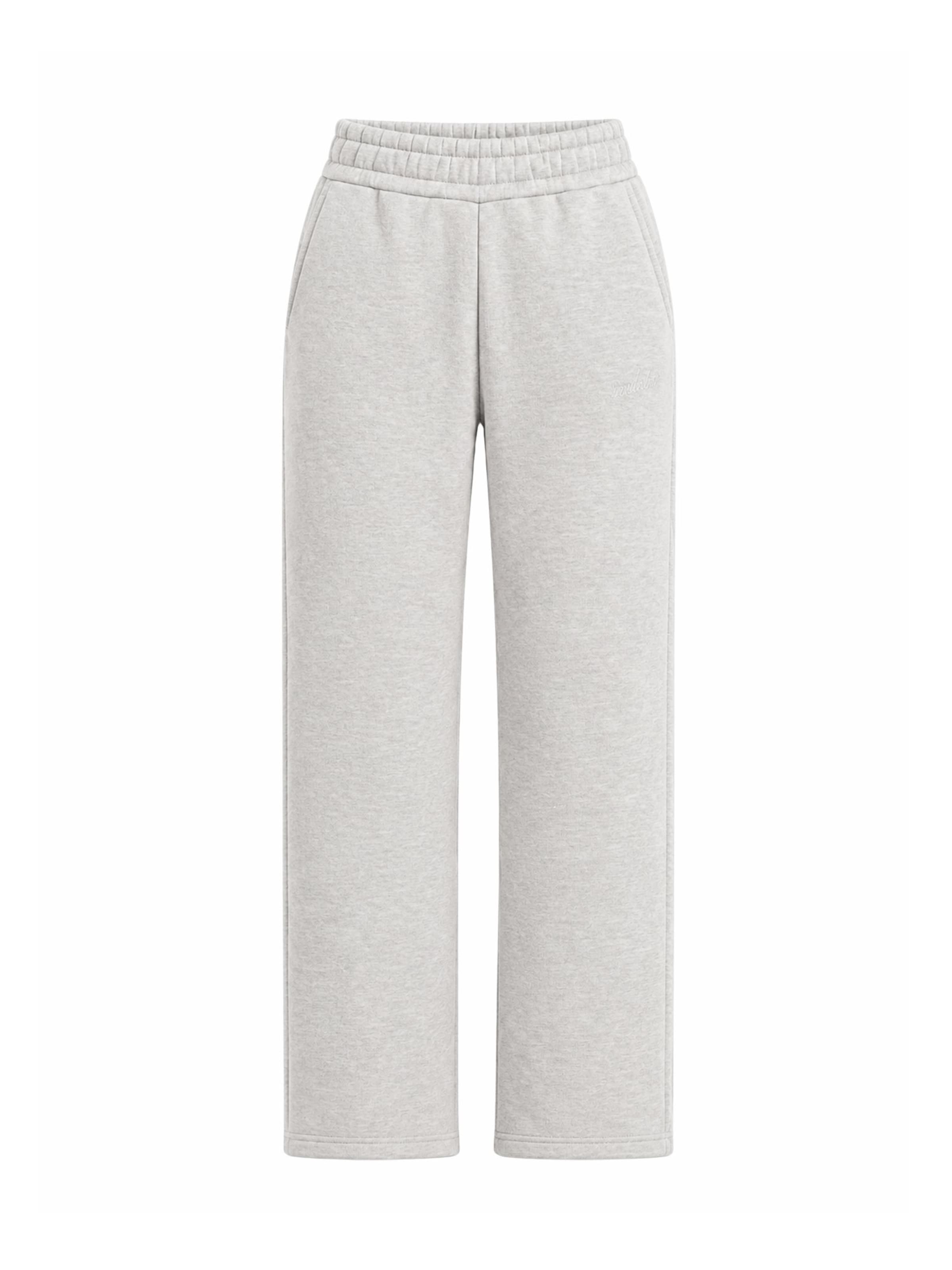 Loosefit Pantalon 'Finy' Smilodox en gris : devant