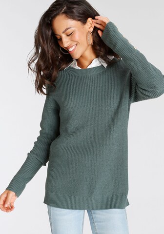 LAURA SCOTT Sweater in Green