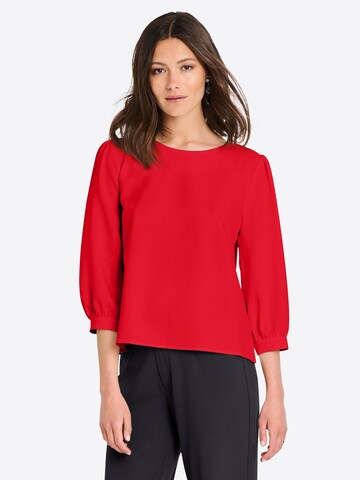 Jascha Stockholm Blouse 'Poppy' in Rood: voorkant