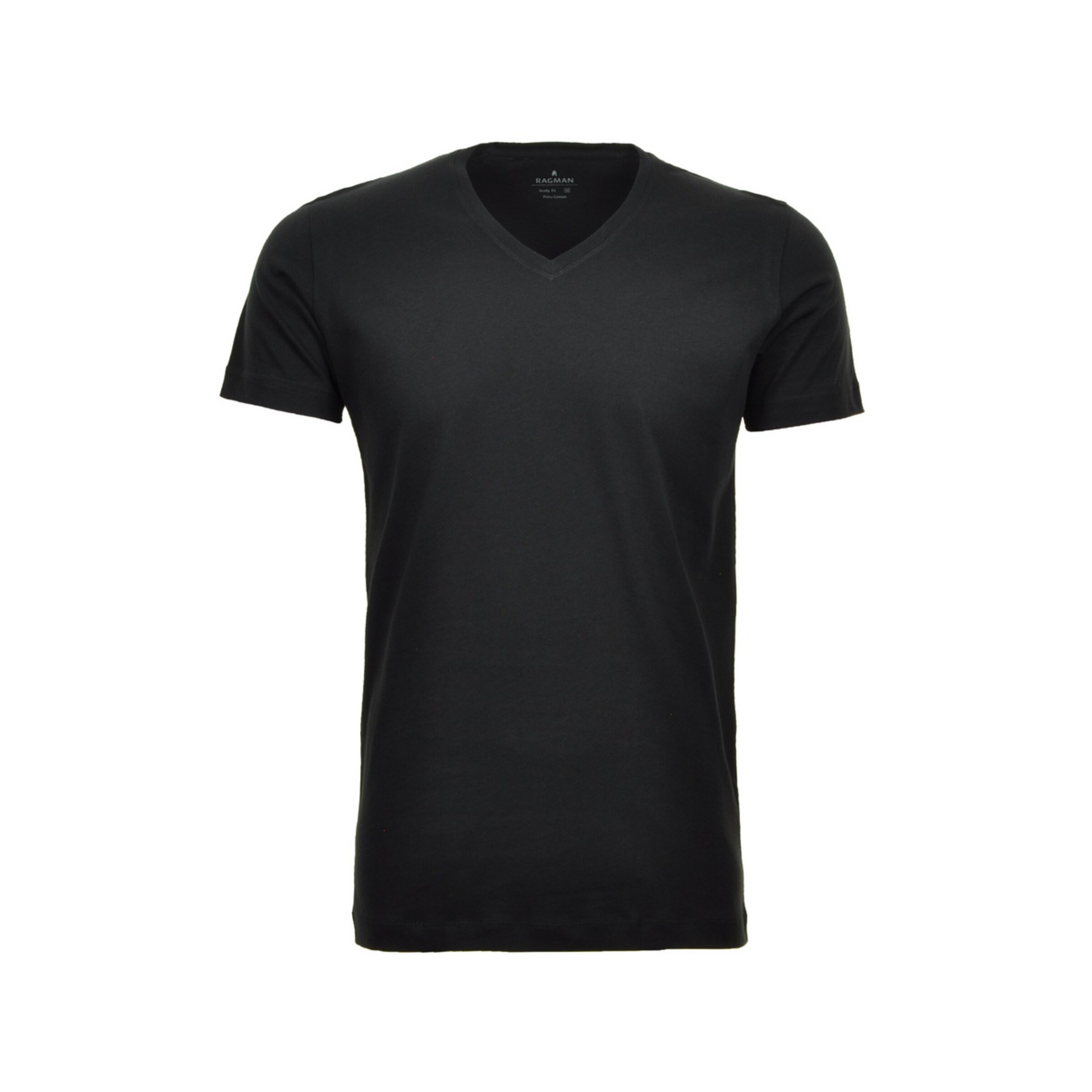 Ragman T-Shirt in Schwarz: Vorderseite